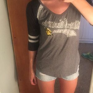 Appalachian state 3/4 sleeve tee